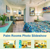 Photo Slideshow of the Palm Rooms at The Garden Island Inn